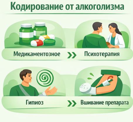 кодирование от алкоголизма в Самаре Санати