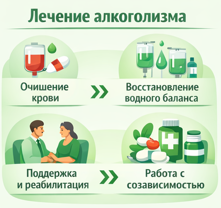 лечение алкоголизма в Самаре этапы